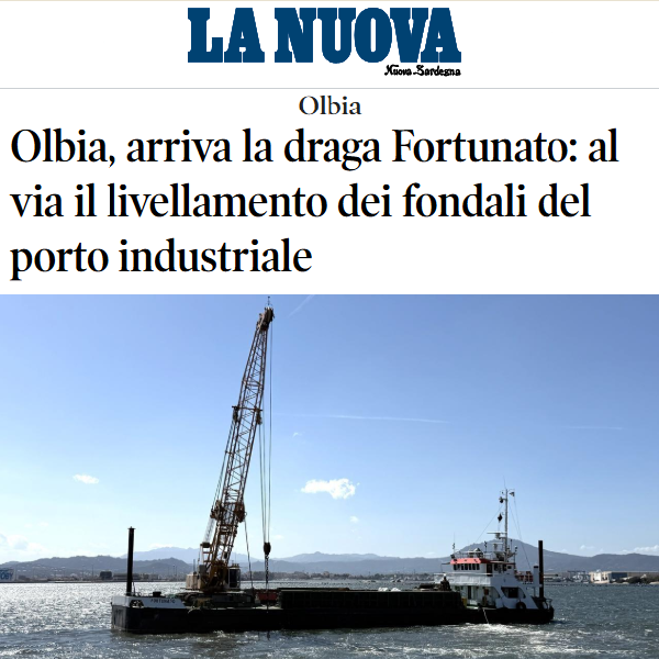 Parlano di noi - Lavori marittimi Pin